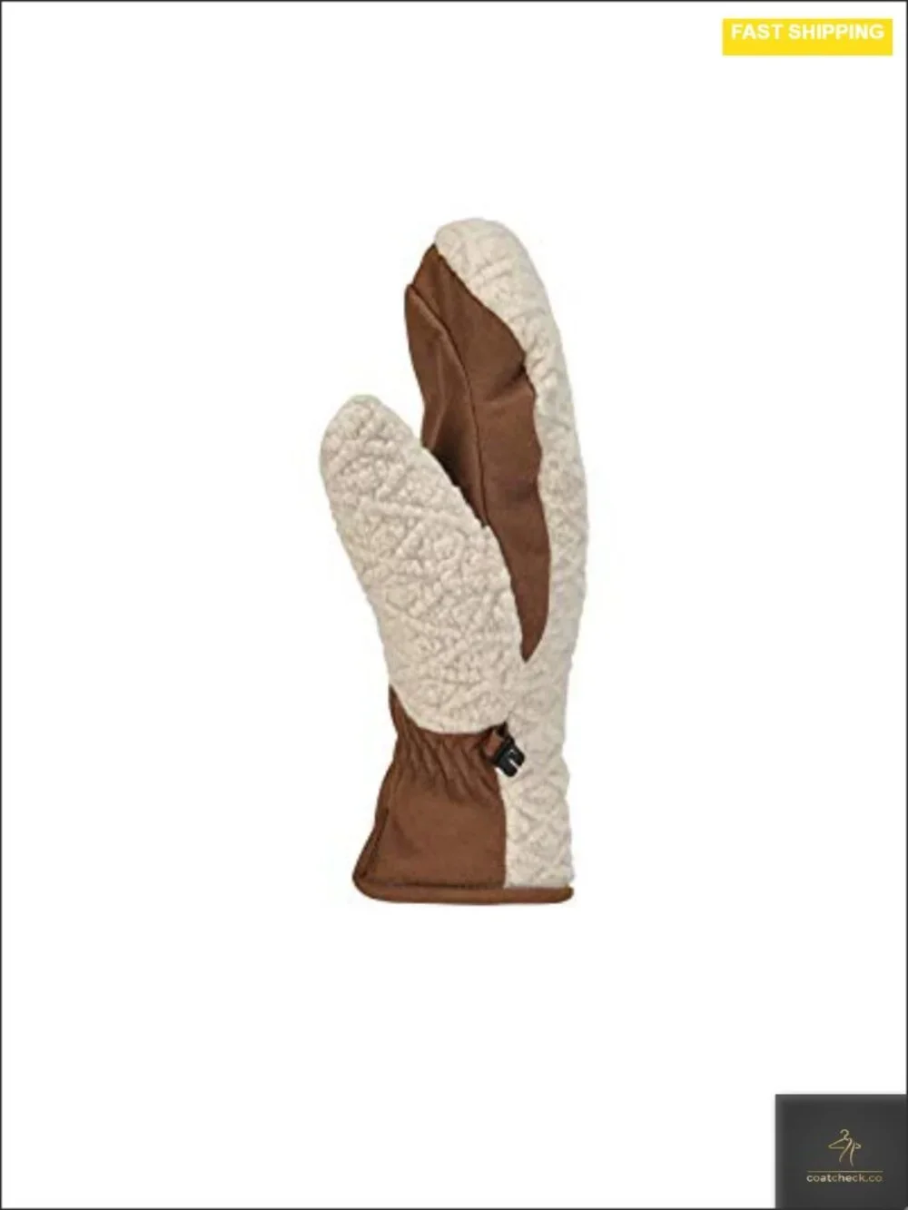 Women's Argyle Mitts Polartec Thermal Pro Fleece Suede Palm Megaloft Insulation